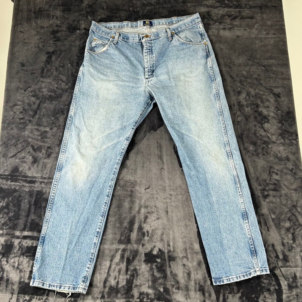 Wrangler‎ Jeans Mens 40x32 Light Wash 47MWZ Premium Performance Cowboy Cut